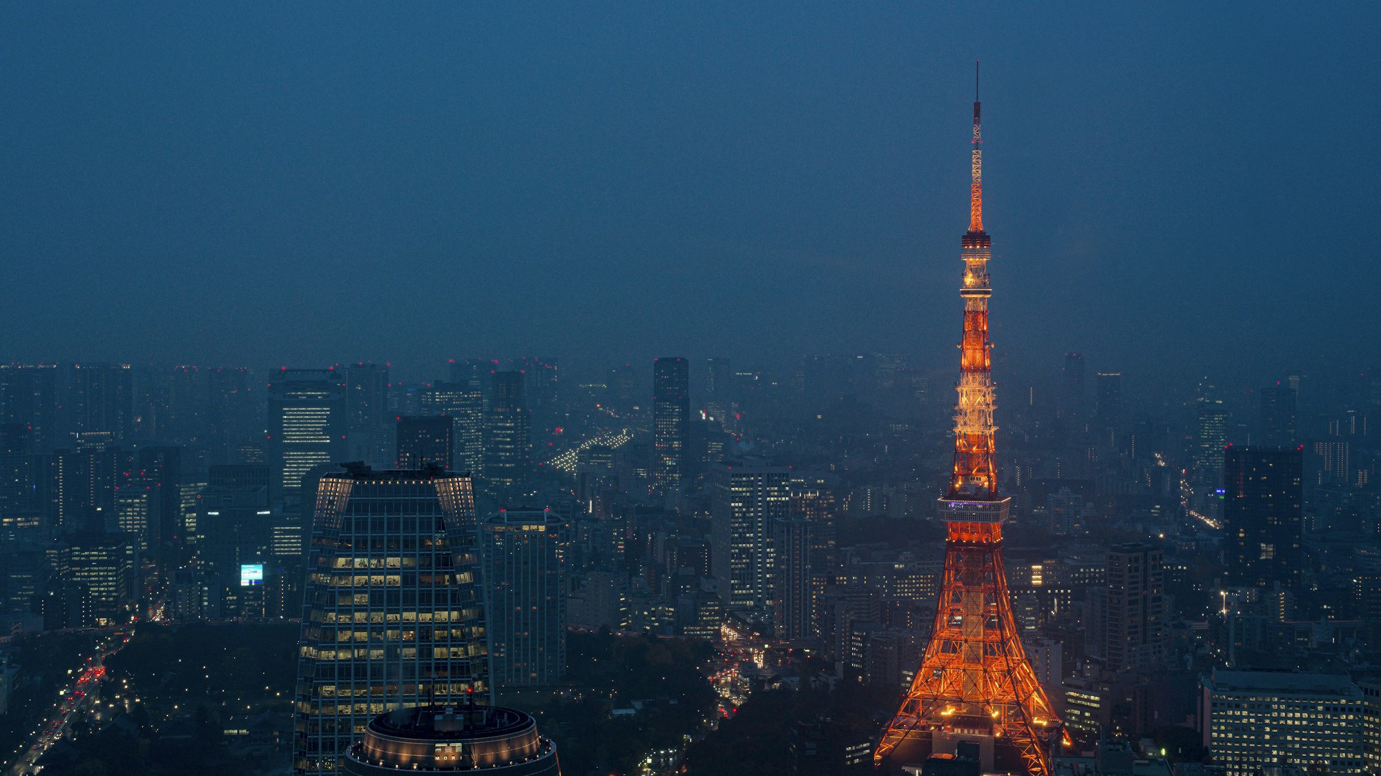 Tokyo at dusk